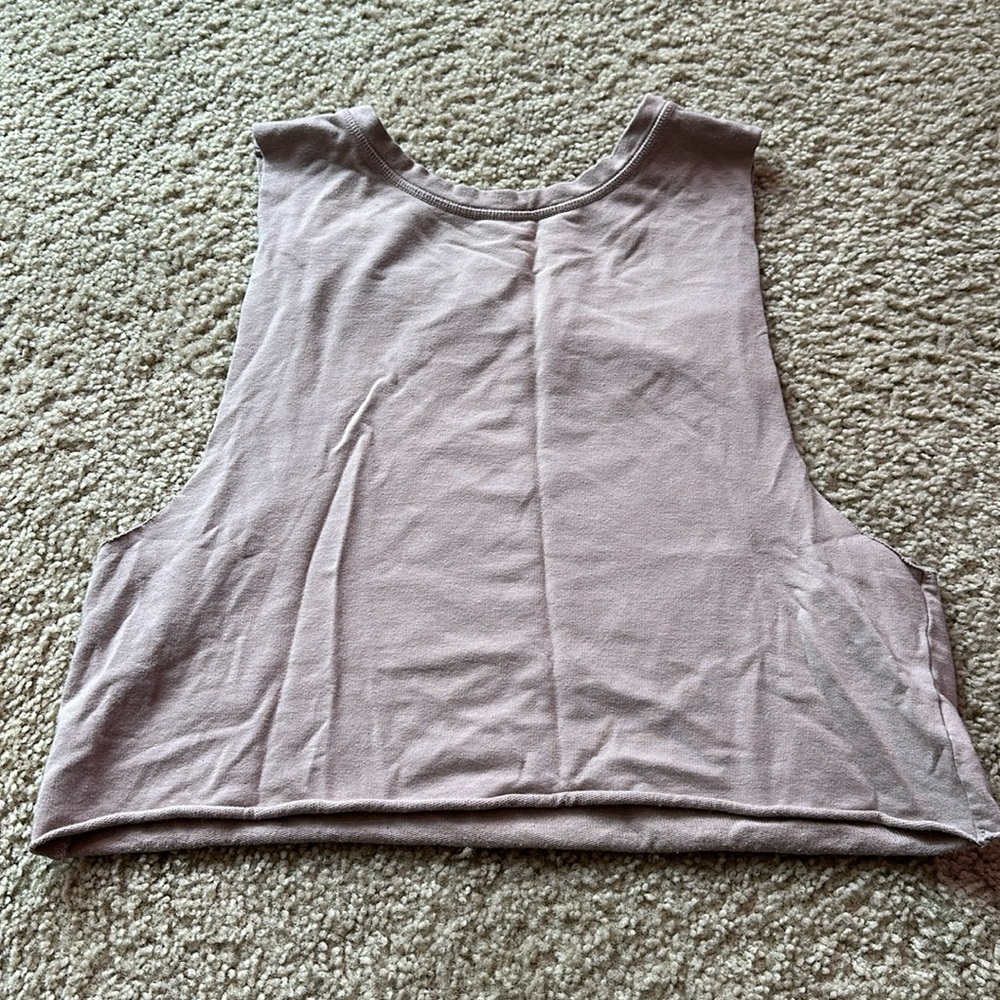 Cropped Aerie Sweater Tank